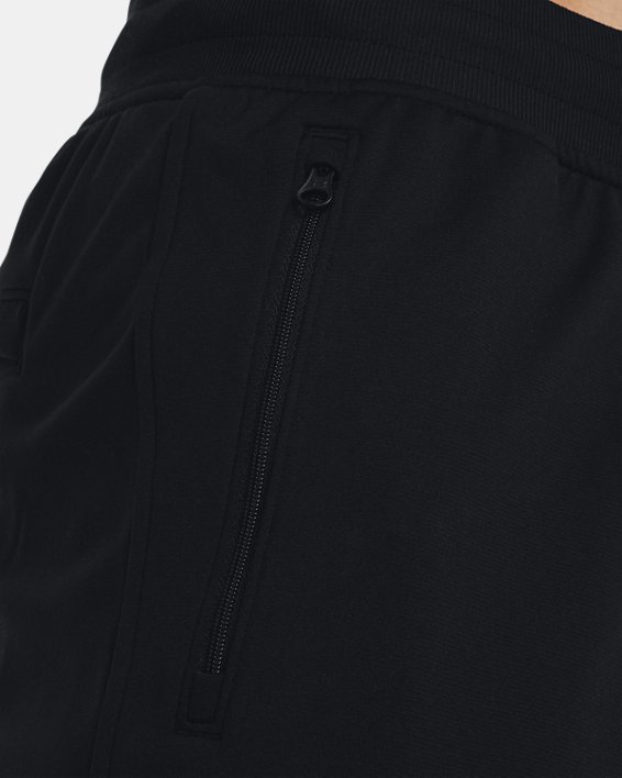 Men's UA Sportstyle Tricot Graphic Pants in Black image number 3